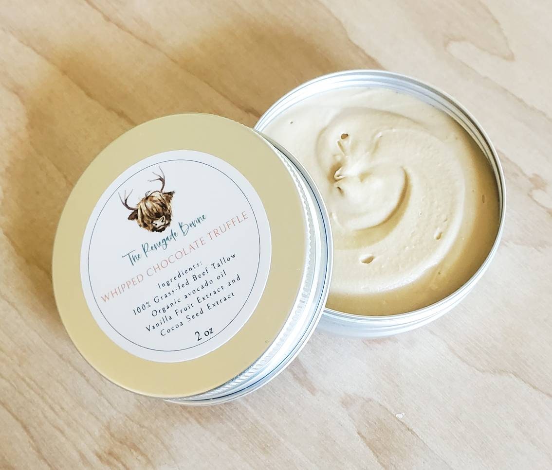 Chocolate Truffle Whipped Tallow Balm